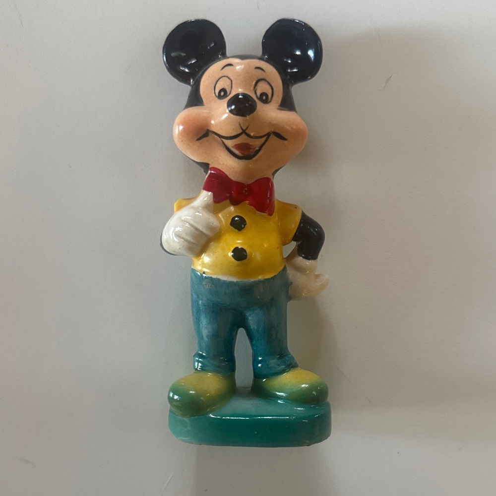 Vintage 1960’s Mickey Mouse Ceramic Figurine